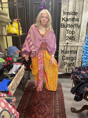 Kantha Butterfly Top by Kantha Bae - Robin Boutique-Boutique 