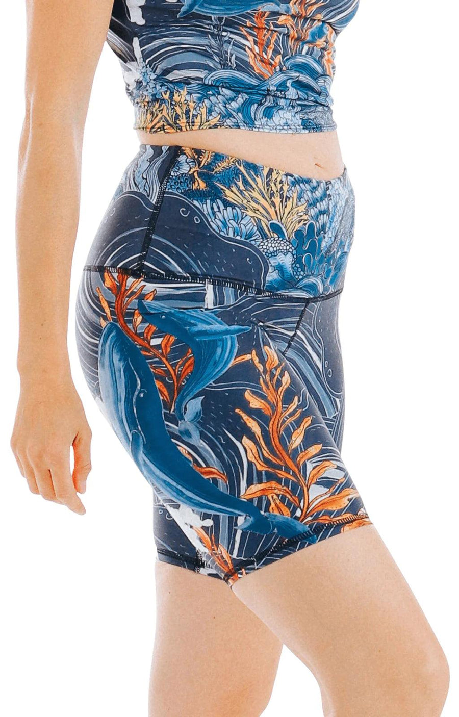 Yoga Democracy Biker Short - Robin Boutique-Boutique 
