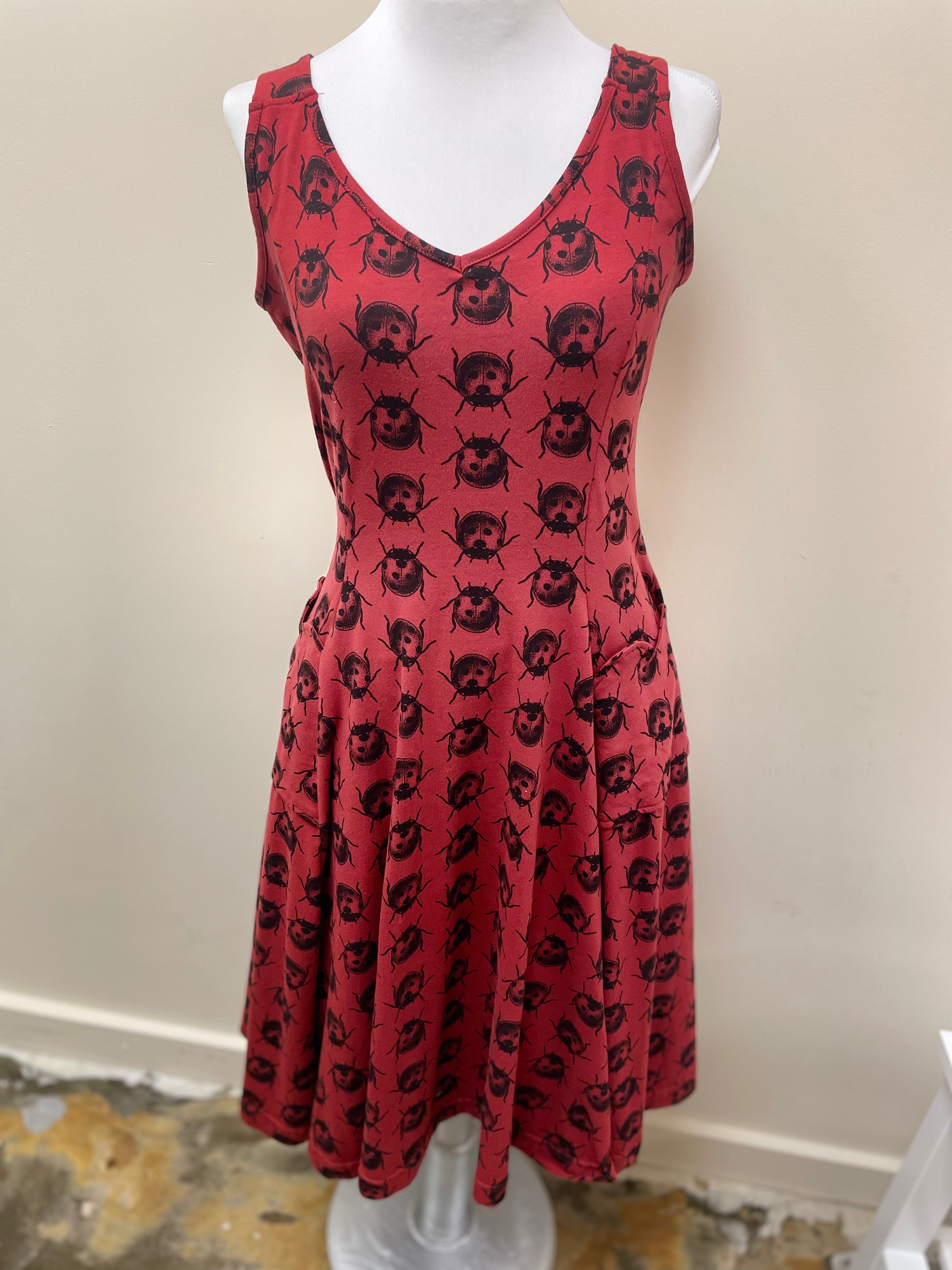 Ladybug Rdiance Radiance Dress in Ladybug Print – Robin Boutique