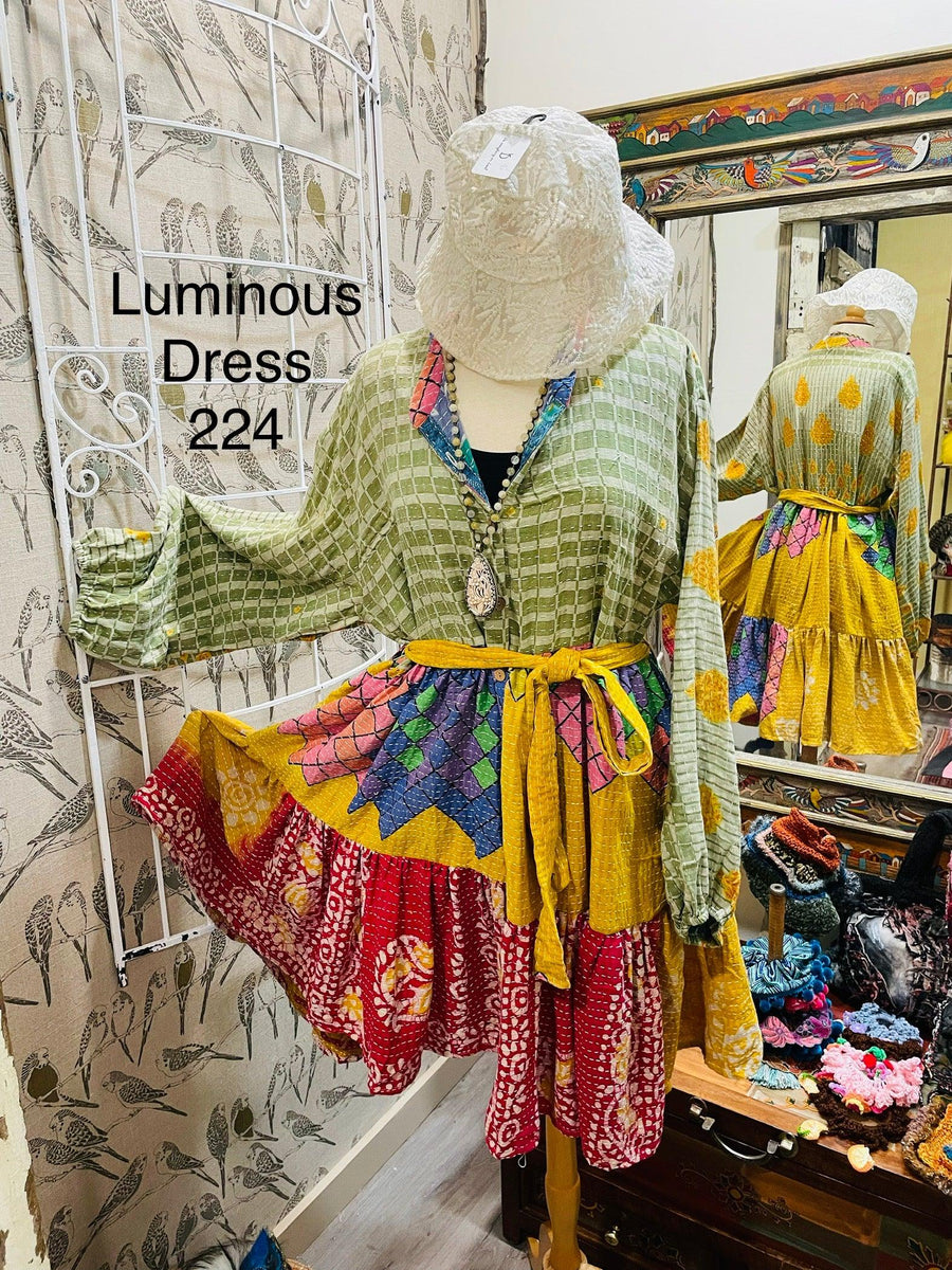 Luminous Mini Dress by Kantha Bae One Size - Robin Boutique-Boutique 