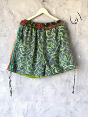 Silk Butterfly Shorts by Kantha Bae One Size - Robin Boutique-Boutique 
