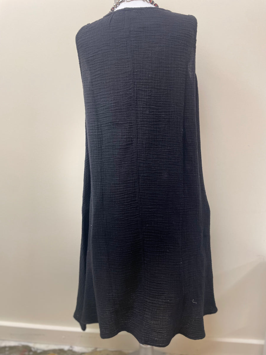 The PaperLace Spiral Roses Sleeveless Dress PVS-723D - Robin Boutique-Boutique 