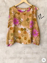 Silk In Bloom Crop Tank by Kantha Bae - Robin Boutique-Boutique 