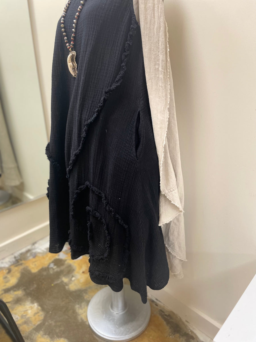 The PaperLace Spiral Roses Sleeveless Dress PVS-723D - Robin Boutique-Boutique 