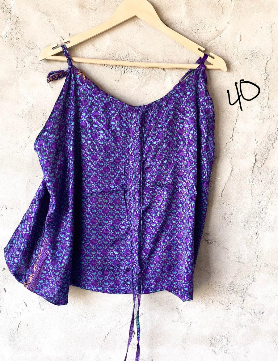 Silk Butterfly Tank by Kantha Bae One Size - Robin Boutique-Boutique 