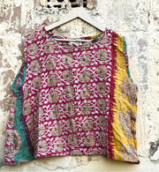 Kantha In Bloom Crop Tank by Kantha Bae - Robin Boutique-Boutique 