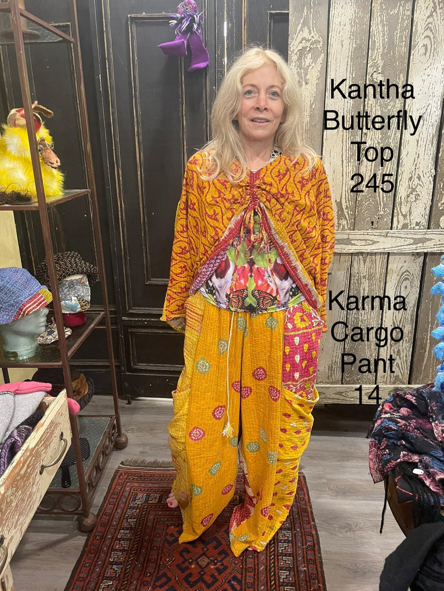 Karma Cargo Pant by Kantha Bae One Size - Robin Boutique-Boutique 