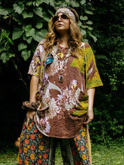 Oversized Tunic by Kantha Bae One Size - Robin Boutique-Boutique 