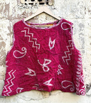 Kantha In Bloom Crop Tank by Kantha Bae - Robin Boutique-Boutique 