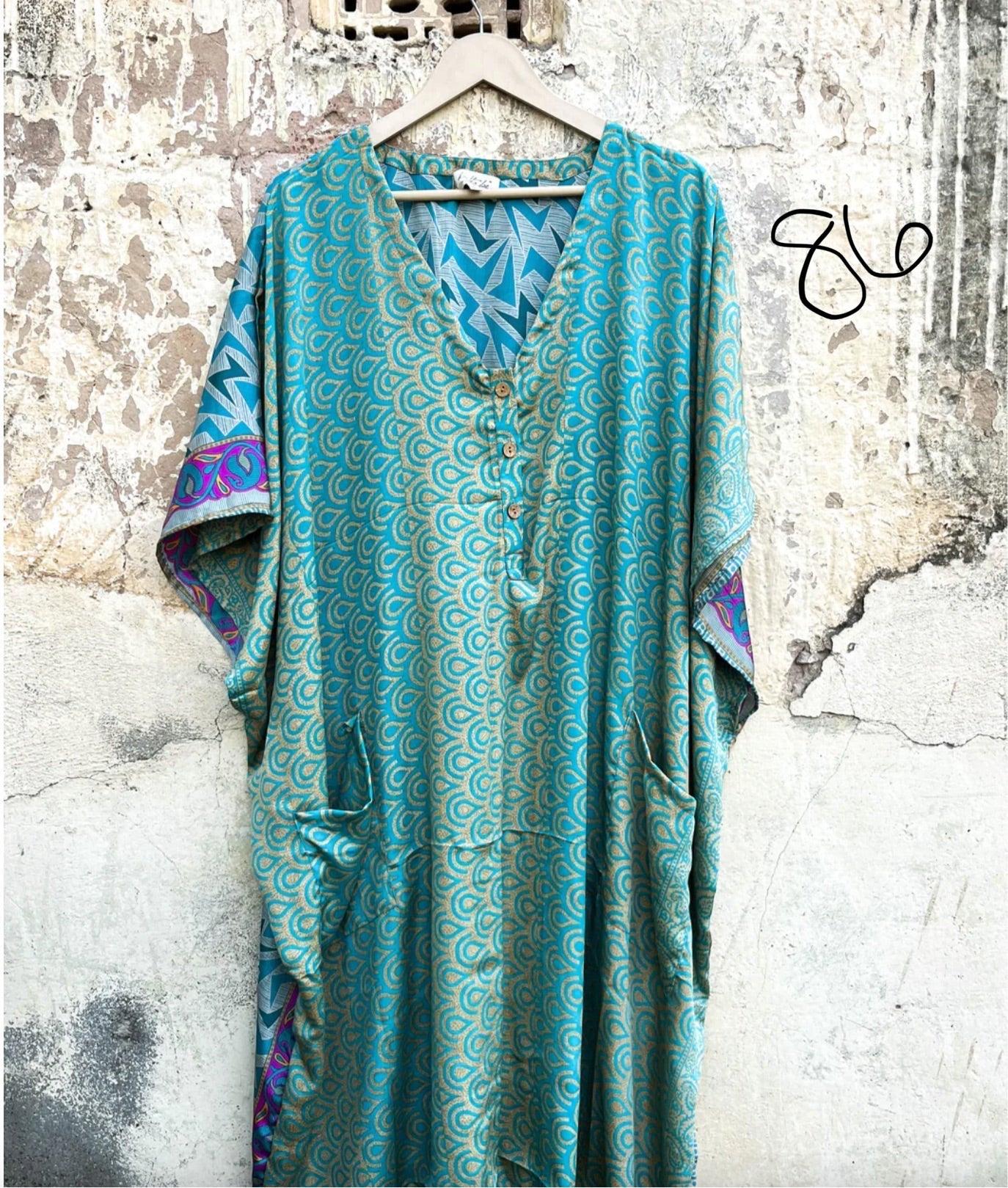 Silk Midi Muu by Kantha Bae - Robin Boutique-Boutique 