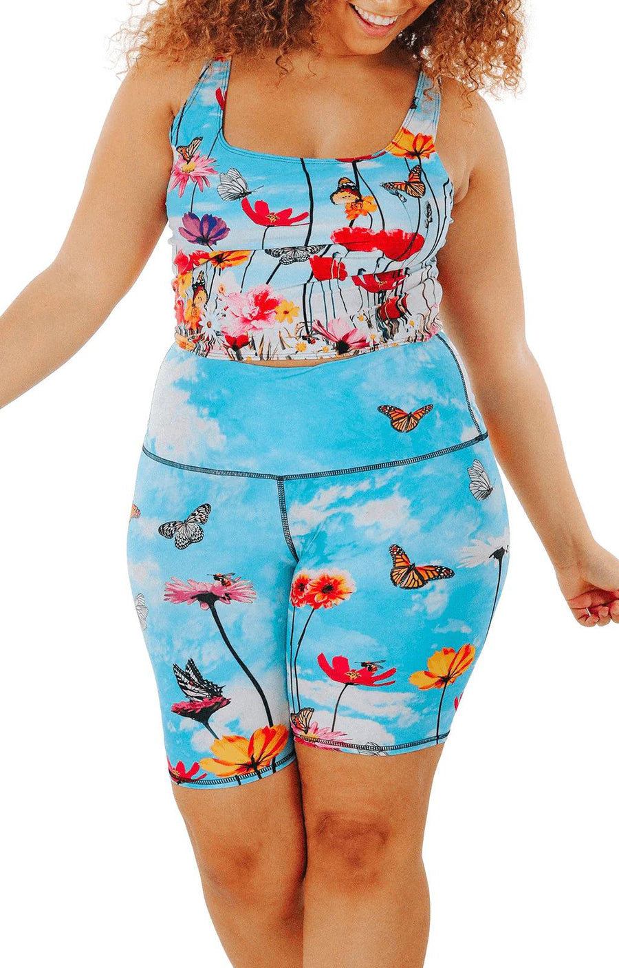 Yoga Democracy Biker Short - Robin Boutique-Boutique 