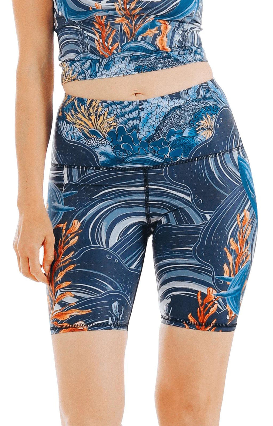 Yoga Democracy Biker Short - Robin Boutique-Boutique 