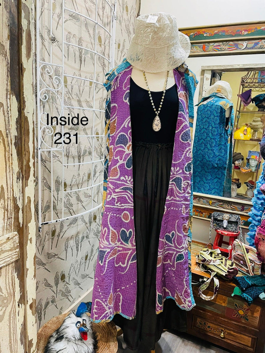Good Vibes Duster by Kantha Bae - Robin Boutique-Boutique 