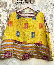 Kantha In Bloom Crop Tank by Kantha Bae - Robin Boutique-Boutique 