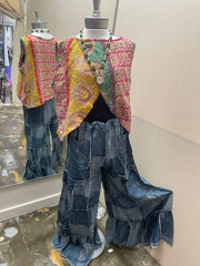 Kantha In Bloom Crop Tank by Kantha Bae - Robin Boutique-Boutique 