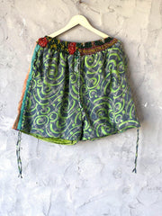 Silk Butterfly Shorts by Kantha Bae One Size - Robin Boutique-Boutique 