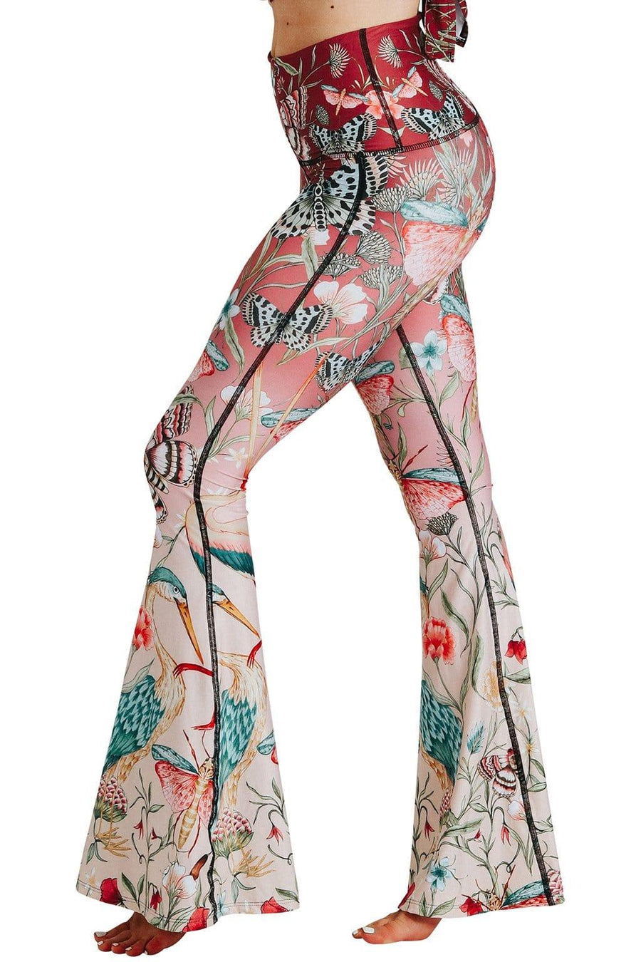 Printed Bell Bottoms by Yoga Democracy - Robin Boutique-Boutique 