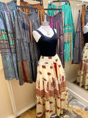 Monarch Maxi Skirt by Kantha Bae One Size - Robin Boutique-Boutique 