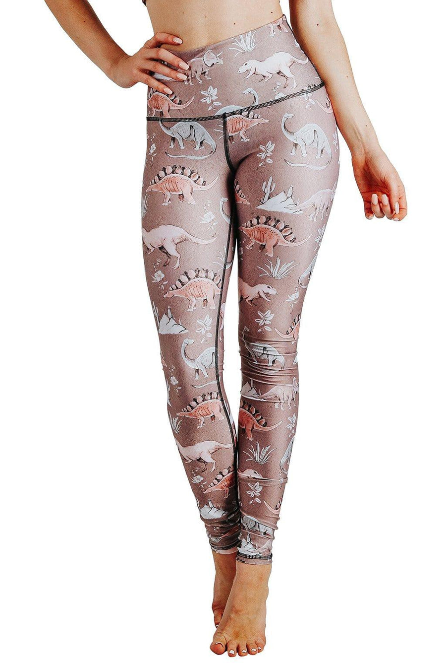 Yoga Democracy Printed Leggings - Robin Boutique-Boutique 