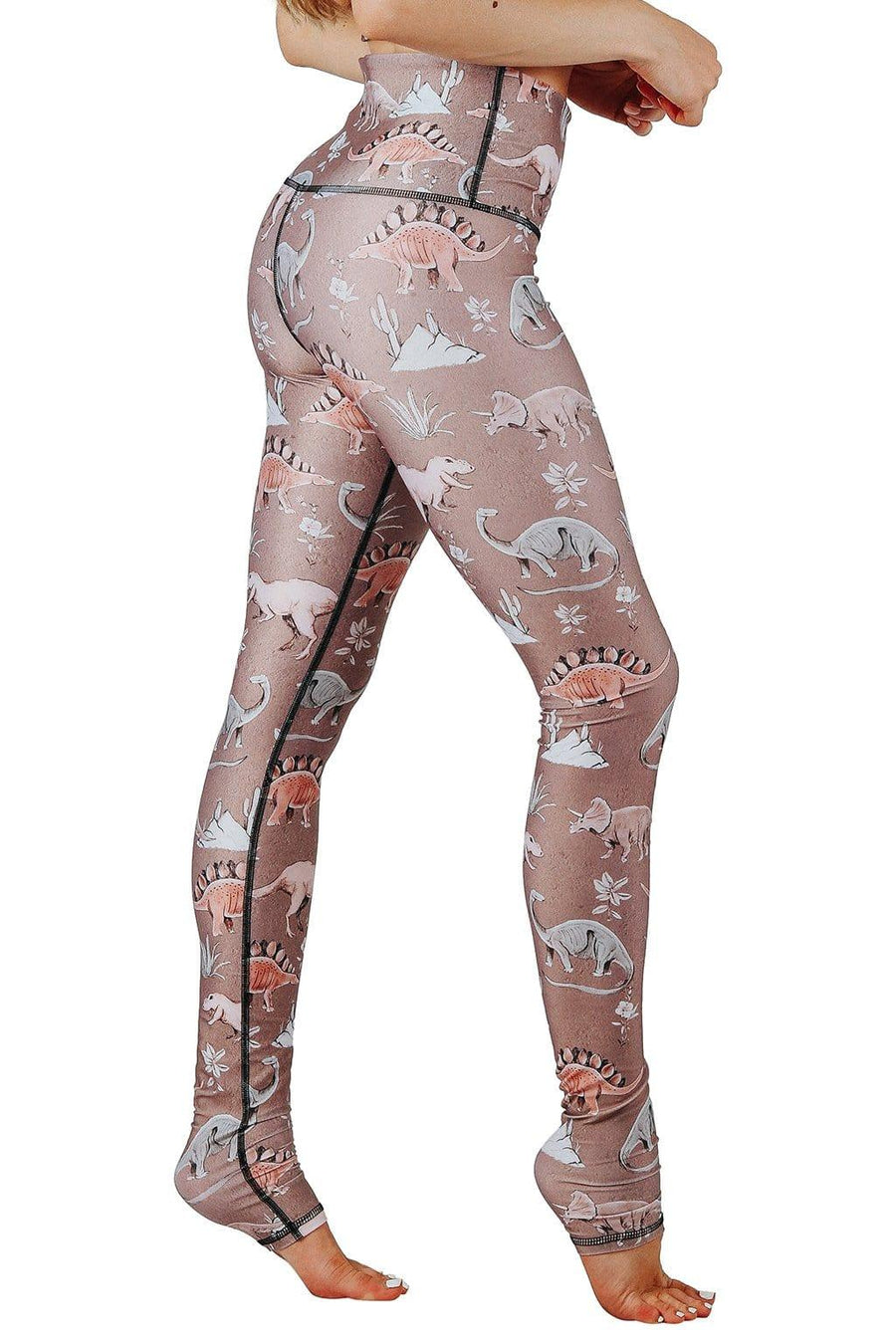 Yoga Democracy Printed Leggings - Robin Boutique-Boutique 