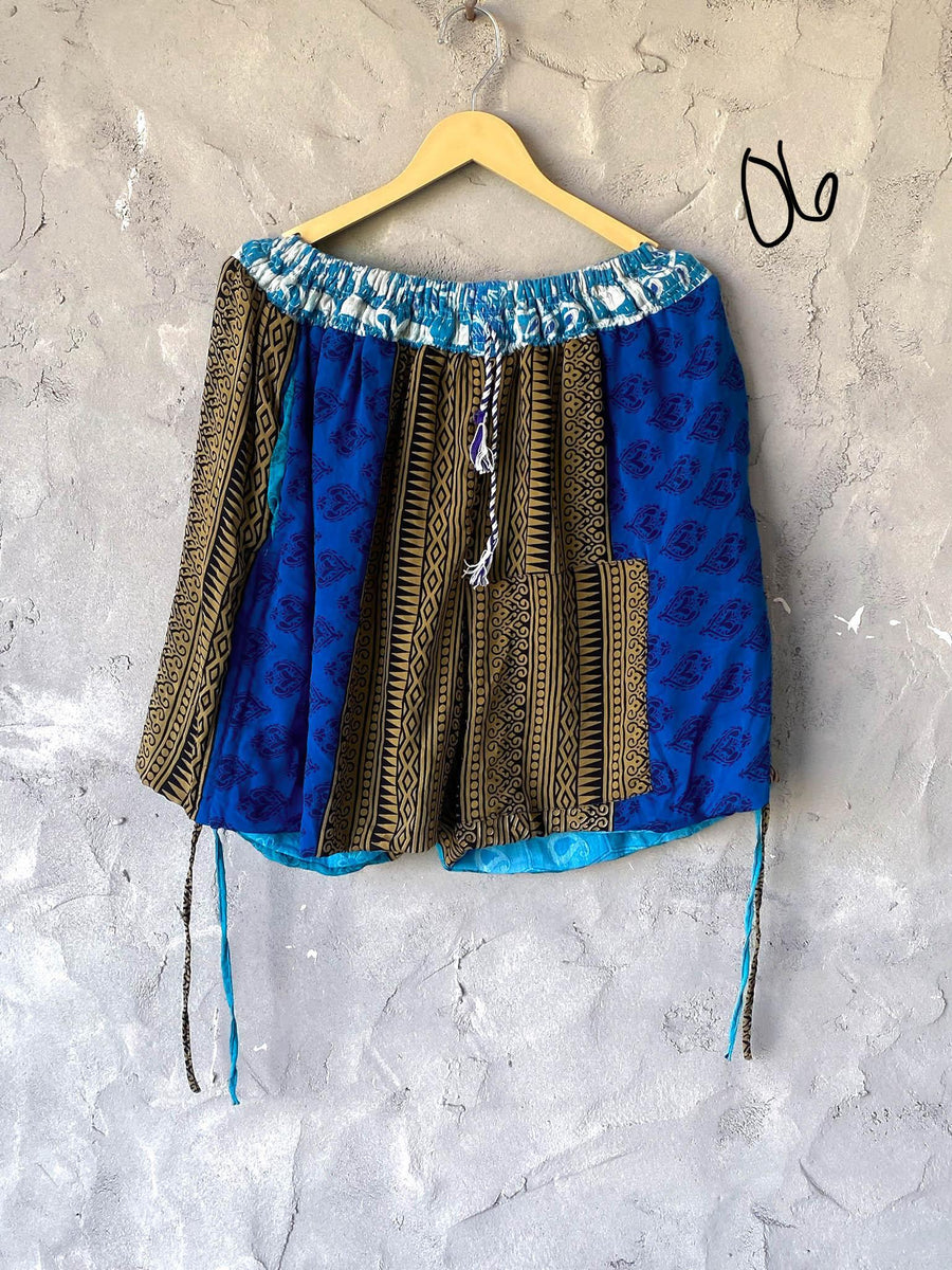 Silk Butterfly Shorts by Kantha Bae One Size - Robin Boutique-Boutique 