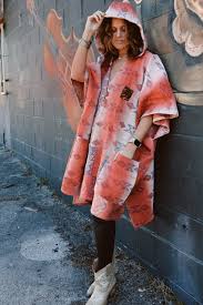 Peace + Love Poncho #13 by Kantha Bae