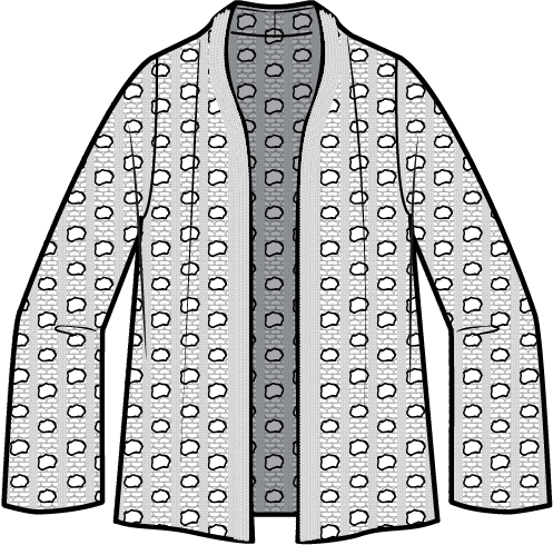 Open Weave Cotton Cardigan by Olivia