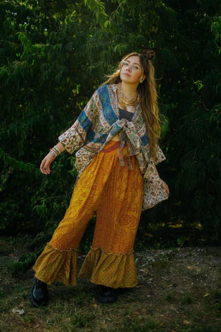 Joplin Kantha Pants #142 by Kantha Bae