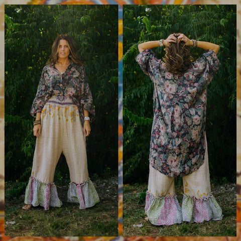 Joplin Kantha Pants #142 by Kantha Bae