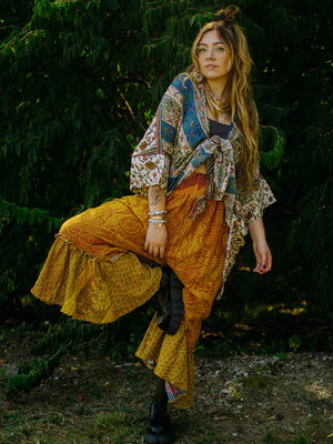 Joplin Kantha Pants #142 by Kantha Bae