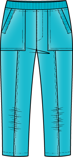 Sun Washed Cotton Island Capri