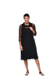 Mazlyn Black Dress by Snapdragon Robin Boutique