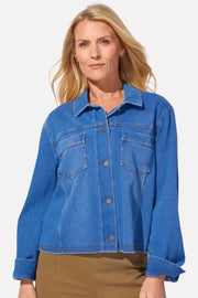 Denim Momentum Jacket by Escape Robin Boutique