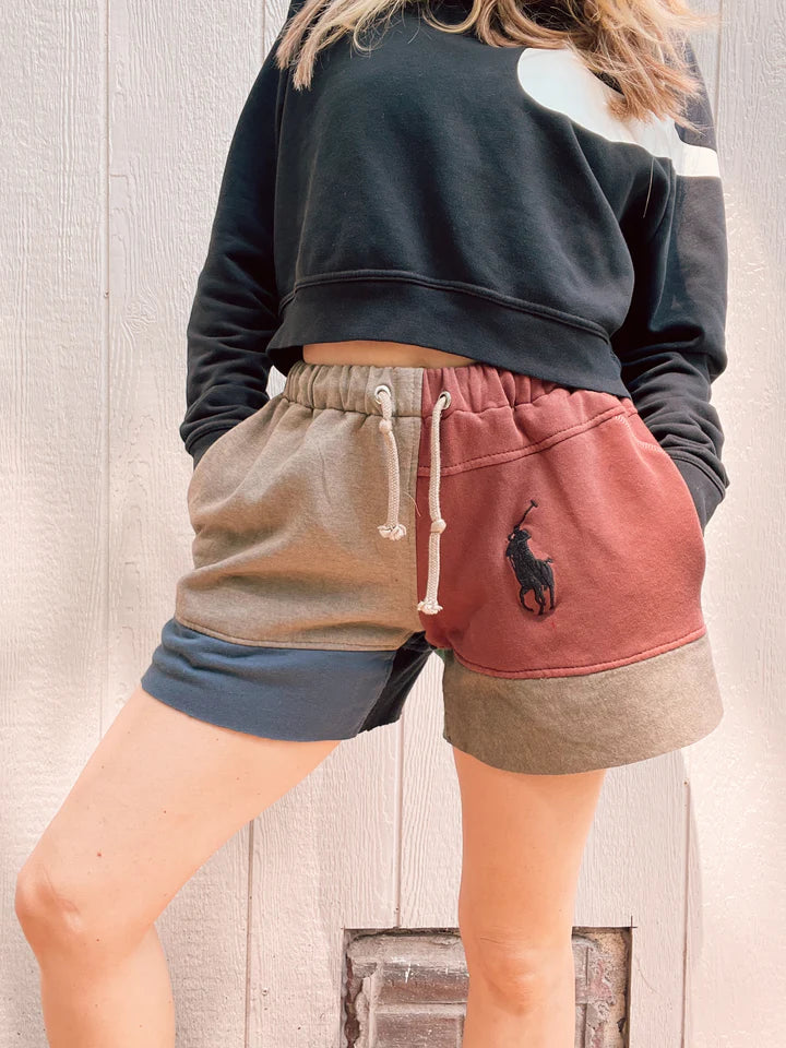 Patchwork Shorts by the Morgan Factory