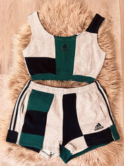 Reworked Tank & Shorts Set by the Morgan Factory - Robin Boutique-Boutique 