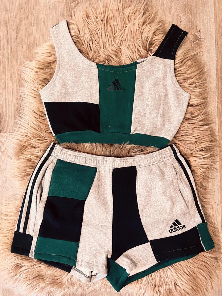 Reworked Tank & Shorts Set by the Morgan Factory - Robin Boutique-Boutique 