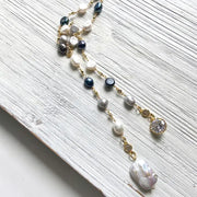 Lariat Fresh Water Pearl Necklace