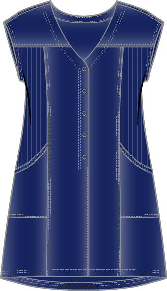 Sun Washed On Deck Dress by Escape