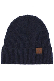 Unisex Ribbed Cuff Beanie 2075 - Robin Boutique-Boutique 