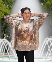 Driftwood Day Tee in Vintage Prairie Print by Paper Lace