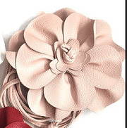 Big Flower Patch Obi Belt - Robin Boutique-Boutique 