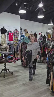 Zen Pant in Bamboo Print by Paparazzi