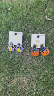 Witch Theme Earrings