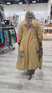 Sunlit Autumn Meadow Duster by Paper Lace