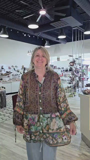 Woodland Bloom Silky Tunic by All About Her