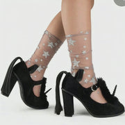 Mesh Star Socks by Hot Chocolate - Robin Bouotique