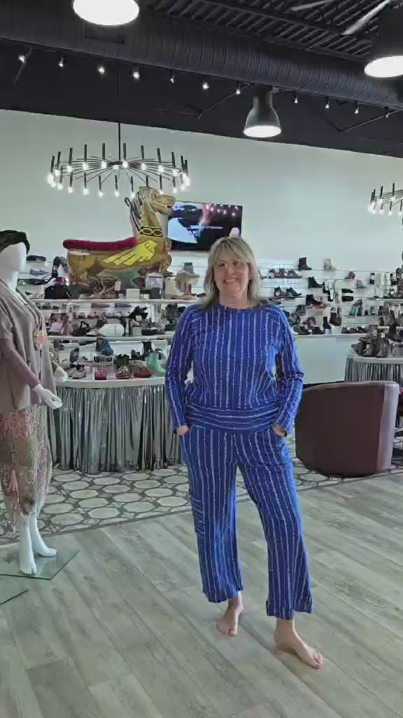 Driftwood Stripe Lookout Pullover by Escape by Habitat 11521 Robin Boutique