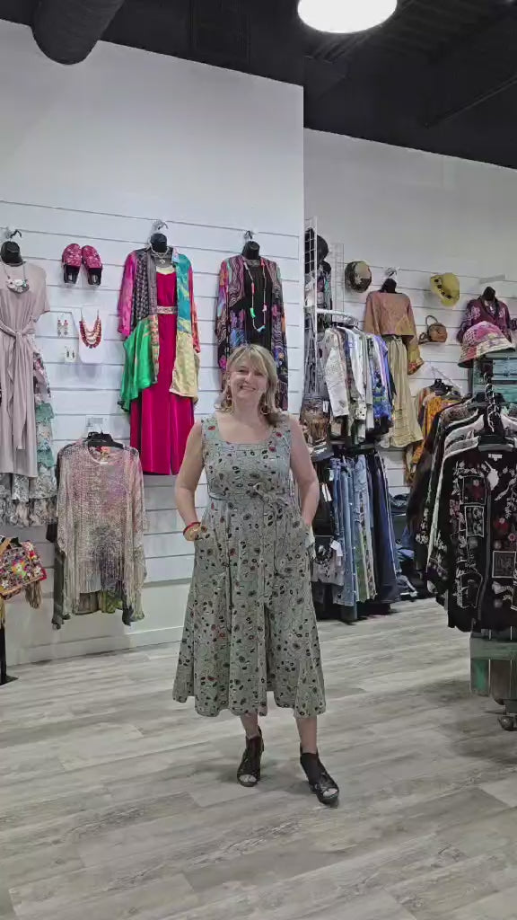 Amalfi Dress in Fluerie Print by Effie's Heart 706-694 Robin Boutique