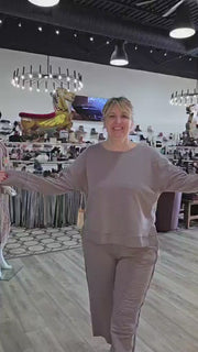 Modal Spandex Terry Flood Pant by Escape by Habitat 66843 Robin Boutique Modal Spandex Terry Front Back Pullover by Escape by Habitat 26836 Robin Boutique