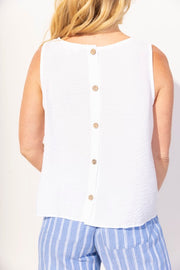 Regatta Button Back Tank by Escape